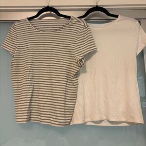 American eagle two XL ribbed tshirts